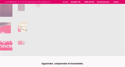 Desktop Screenshot of lesjardinsdusavoir.com